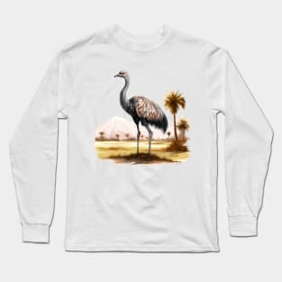 Ostrich Long Sleeve T-Shirt